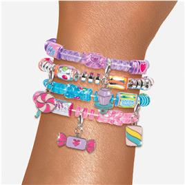 Make It Real Shrink Magic Lollipop Bracelet Kit Doll Rosa