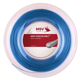 Msv Tennis Focus Hex 12 M Tennis Single String Transparente 1.23 mm