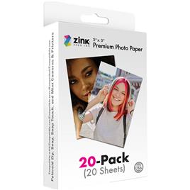 Zink 2x3 20 Pack Photo Paper