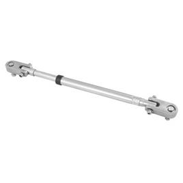 Multiflex T6 Adjustable Tie Rod Prateado 200-400 mm