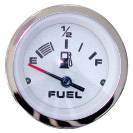 Veethree Lido Pro Fuel Level Gauge Prateado 52 mm