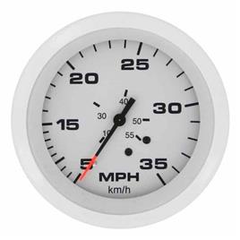 Veethree Artic 0-35mph Speedometer Prateado