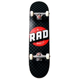 Rad Skateboards Checkers Progressive Skateboard Dourado 7.5´´