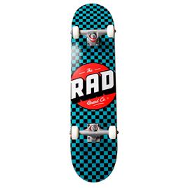 Rad Skateboards Checkers Progressive Skateboard Colorido 7.25´´