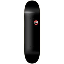 Rad Skateboards Blank Logo Skateboard Deck Preto 8´´