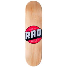 Rad Skateboards Solid Logo Skateboard Deck Dourado 8.25´´