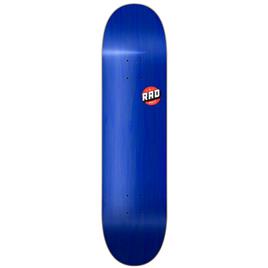 Rad Skateboards Blank Logo Skateboard Deck Azul 8´´