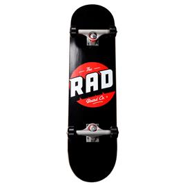 Rad Skateboards Logo Progressive Skateboard Preto 8.125´´
