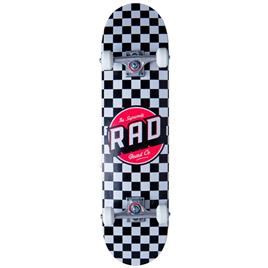 Rad Skateboards Checkers Skateboard Colorido 7.5´´