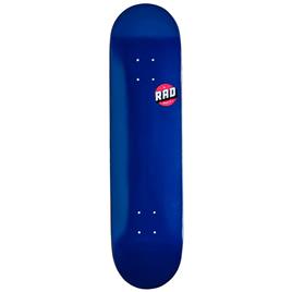 Rad Skateboards Blank Logo Skateboard Deck Azul 8´´