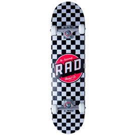 Rad Skateboards Checkers Skateboard Colorido 8´´