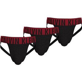 Calvin Klein 000nb3606a Jockstrap 3 Units Preto L Homem