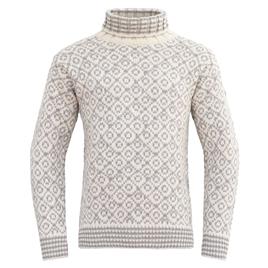 Devold Of Norway Svalbard Wool High Neck Sweater Cinzento S Homem