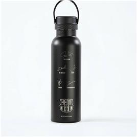 Garrafa Runbott Sport FCB Signatures Preto 60cl