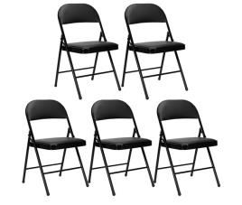 Pack de 5 cadeiras dobráveis ??acolchoadas thinia home