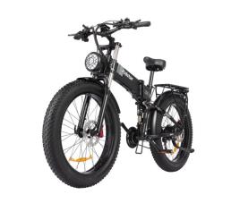 Ridstar h26 pro bicicleta elétrica - motor 1000w bateria 48v23ah