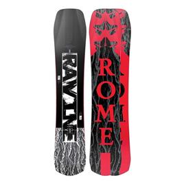 Rome Ravine Snowboard Vermelho 162