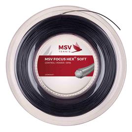 Msv Tennis Focus Hex Soft 200 M Tennis Reel String Prateado 1.30 mm