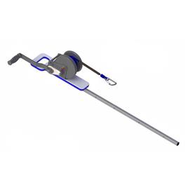 Hurley Marine Davit H30 Manual 181kg Wall Anchor