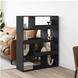 vidaXL Estante 100x33x125,5 cm derivados de madeira preto