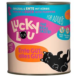 Lucky Lou Adult 6 x 800 g - Aves e pato
