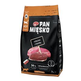 Pan Miesko Cat Medium vitela com pato  - 2 x 5 kg