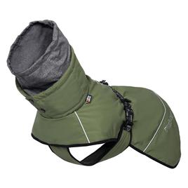 Casaco acolchoado Rukka® Warmup verde azeitona para cães - 80 cm aprox. de comprimento dorsal