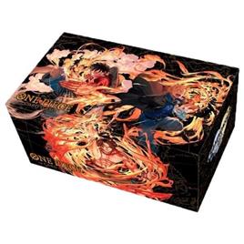 One Piece Tcg Ace/sabo/luffy Mat And Deck Box