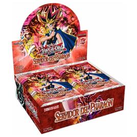 Yu-gi-oh! Booster Box Pharaoh´s Servant Display Spanish Trading Cards 24 Units