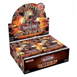 Yu-gi-oh! Legacy Of Destruction Booster Box Spanish Trading Cards 24 Units