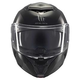 Mt Helmets Atom 2 Sv Solid Modular Helmet Preto 2XL