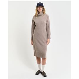 Gant 4502078 Long Sleeve Midi Dress Cinzento M Mulher