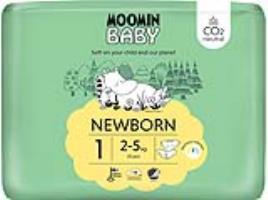 Fraldas Moomin Baby T1 2-5kg 25un