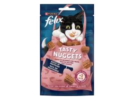 Snacks Gato Felix Nuggets Salmão 50g