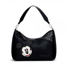 Desigual BOLSO MICKEY STUDSTYLE, Negro - Ref.