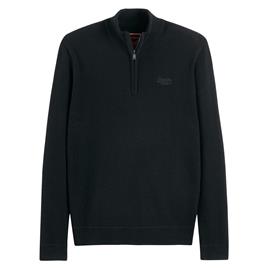 Camisola com fecho na gola, Essential, Superdry