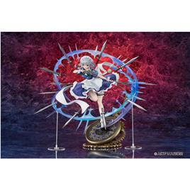 Emon Toys Pvc 1/7 Izayoi Sakuya Illustration Teddy Touhou Project Statue 32 Cm