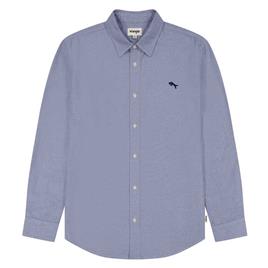 Wrangler 112350481 Long Sleeve Shirt Azul 3XL Homem