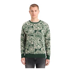 Scotch & Soda Jacquard Sweater Verde 2XL Homem