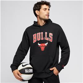 New Era Bulls - Preto - Sweatshirt Capuz Homem tamanho M