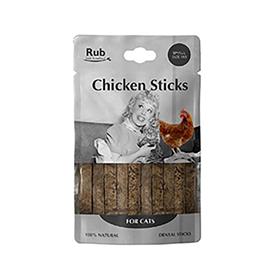 Rub Stick Dental 100gr Cat Chicken Snack 8 Units