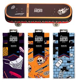 American Socks Skateboard Gift Socks  EU 41-46 Homem