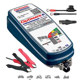 Optimate Tm-360 Ampmatic 6a Charger Prateado