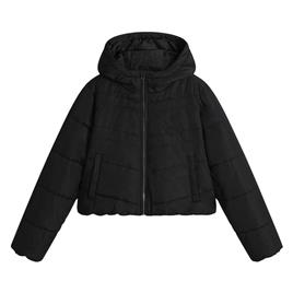 Vans Mte Foundry Crop Puffer Jacket Preto L Mulher