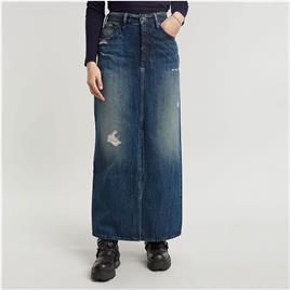 G-star Viktoria Long Skirt Azul 28 Mulher