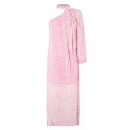 Pepe Jeans Nikita Long Sleeve Long Dress Rosa M Mulher