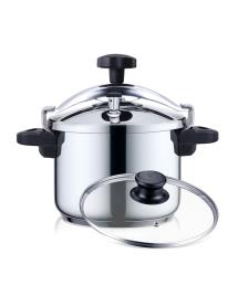 HAEGER PANELA PRESSAO COOKER PLUS 4LTS INOX TAMPA VIDRO