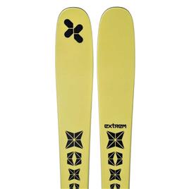 Extrem Skis Formula 88 Alpine Skis Amarelo 182