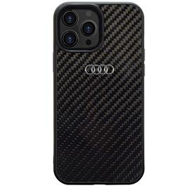 Audi Carbon Fiber Iphone 14 Pro 6.1 Autpupcip14pr8d2bk Phone Case Transparente