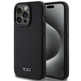 Tumi Tuhmp15lrbak Iphone 15 Pro 6.1 Leather Balistic Pattern Phone Case Transparente